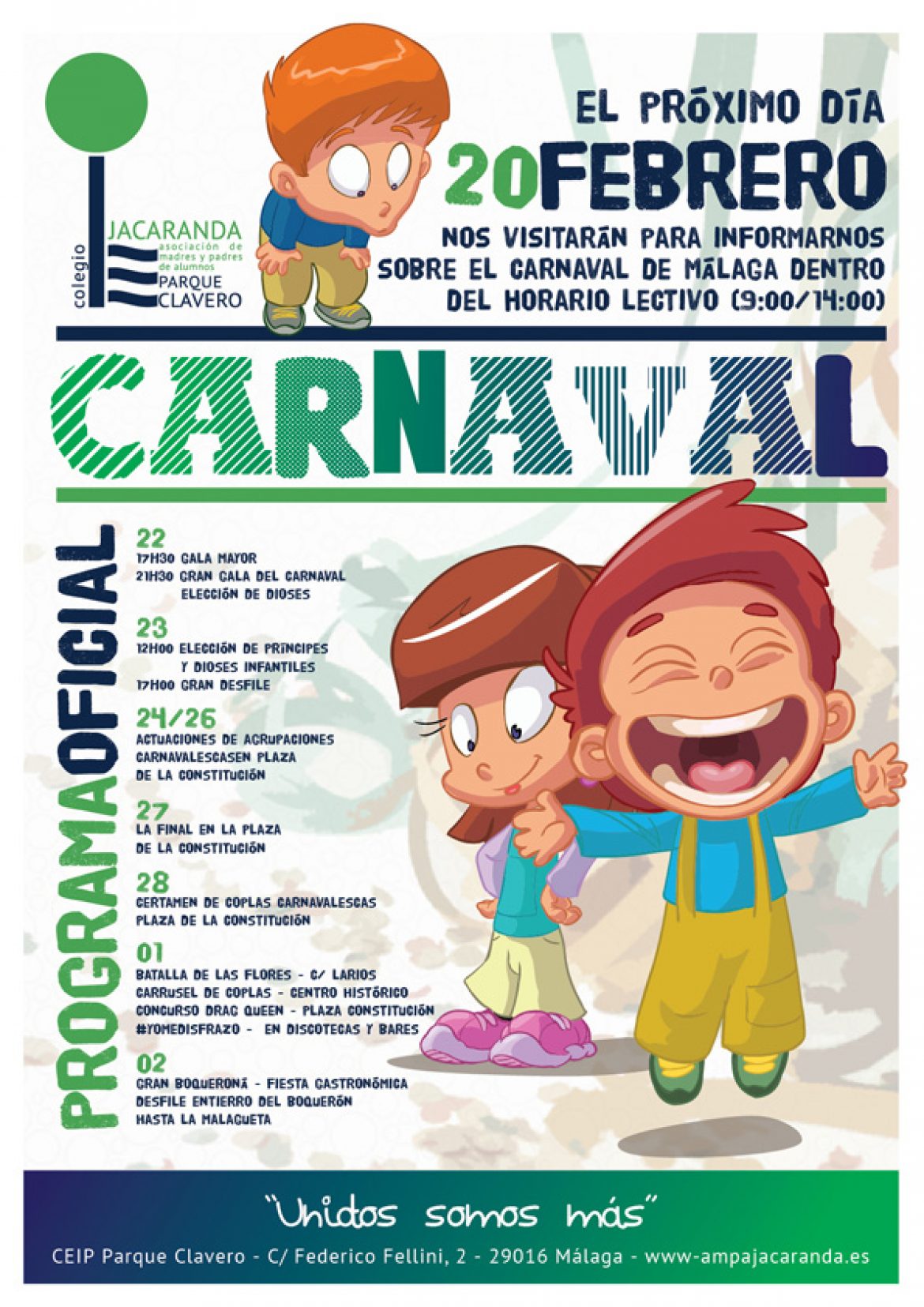 Carnaval en Parque Clavero.