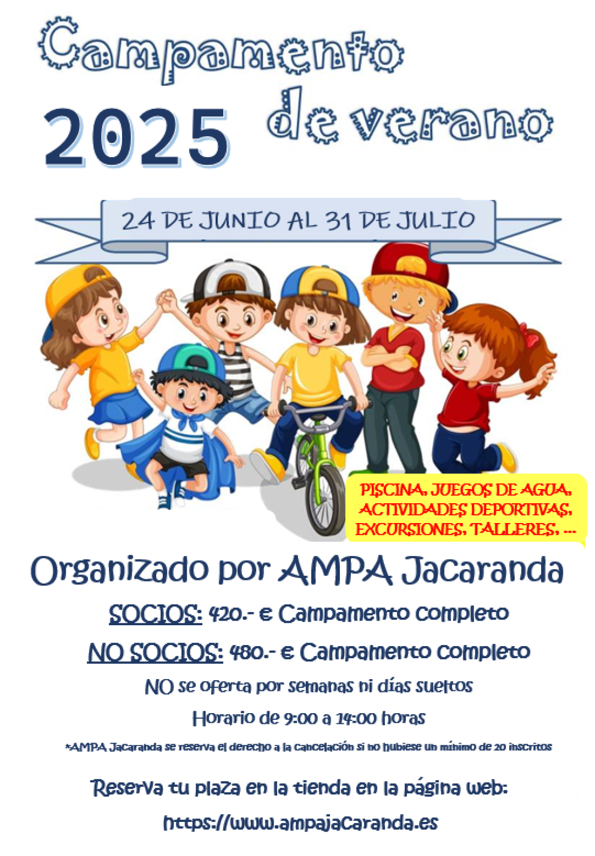 Campamento de verano 2025