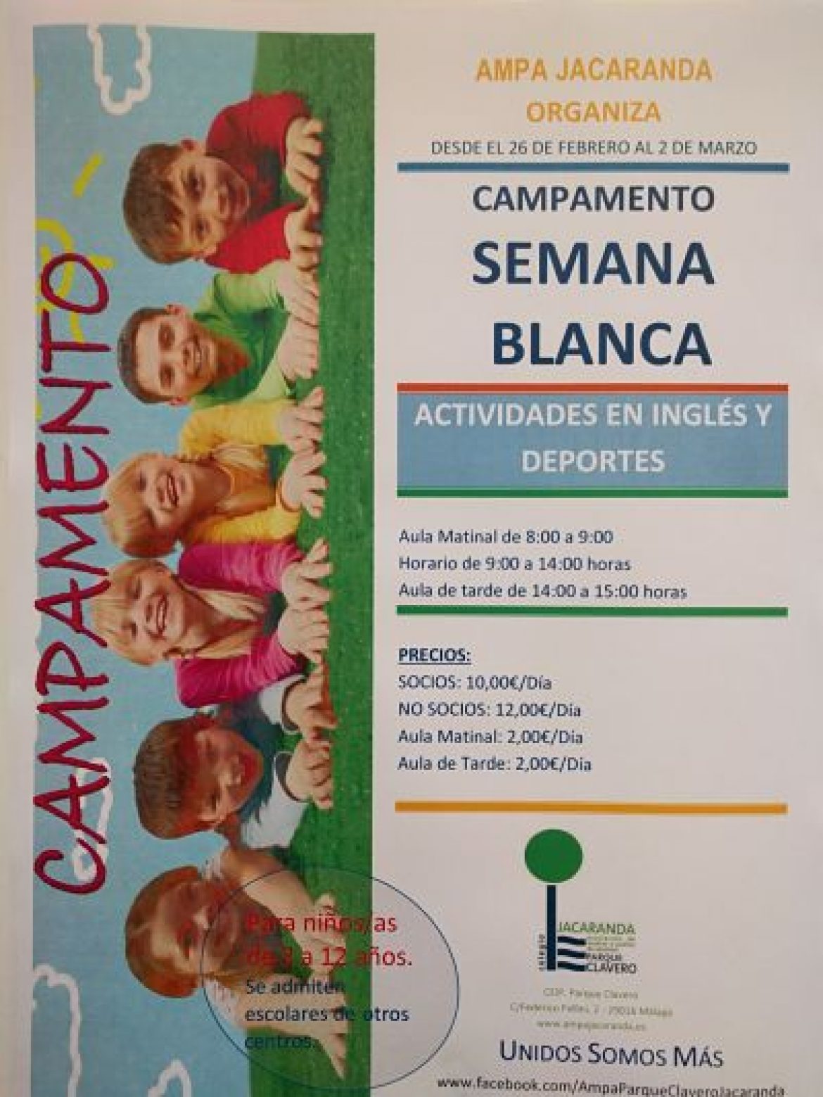 Campamento de Semana Blanca 2018