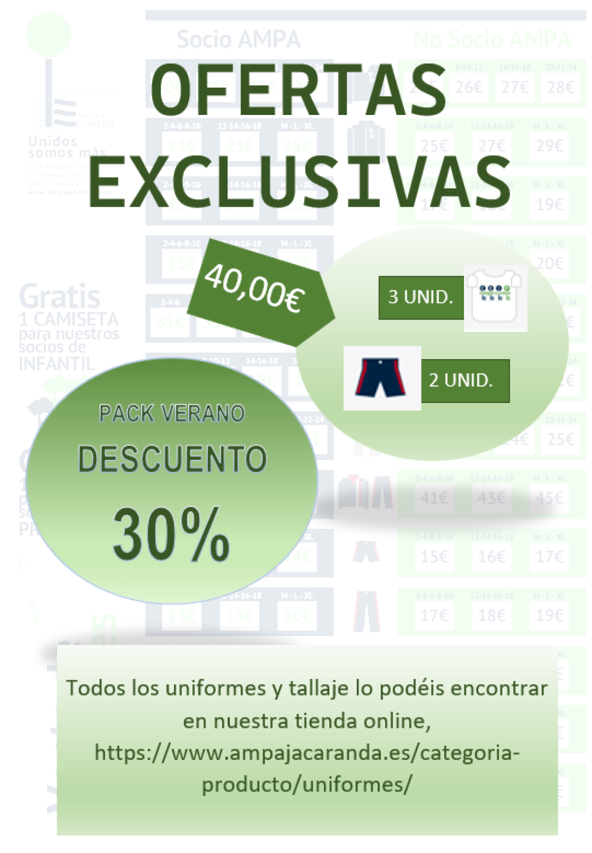Oferta Pack Verano
